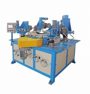 Автоматический полировальный станок с поворотным столом JZ-P9004.