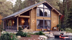 Дом из бруса "Психея"