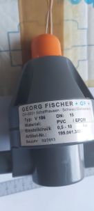 Клапан поддержания давления +GF+, PVC/EPDM, ТИП V 186, DN15)