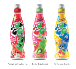 Детские сокосодержащие напитки JANGO KID без газа