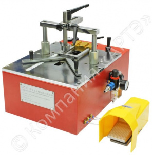  Модель-2 четырехцилиндровый пневматический станок для скрепления багета.