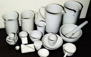 Лабораторная посуда времён СССР