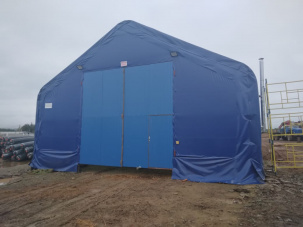 Быстровозводимый ангар для спец.техники (РММ)