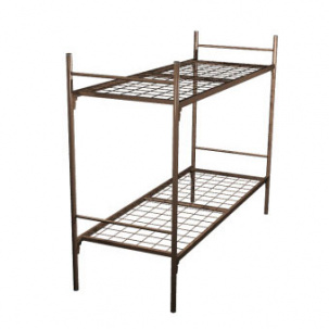 Кровати металлические двухъярусные усиленные  для рабочих в бытовки