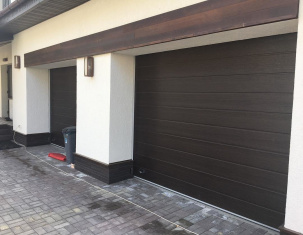 Автоматические секционные ворота