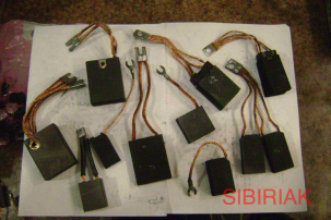 Электрощетки для электродвигателей, генераторов, стартеров