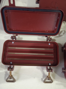 Крышки вентиляционные ВГН стальные судовые