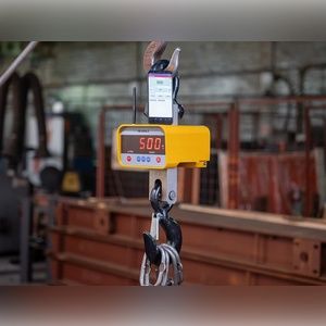 Крановые весы с индикацией на смартфоне