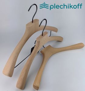 Вешалки-плечики для одежды из дерева и пластика PLECHIKOFF
