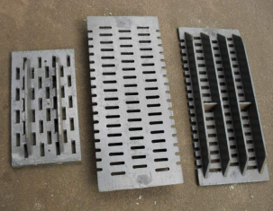 Колосники чугунные промышленные и бытовые, решетка колосниковая