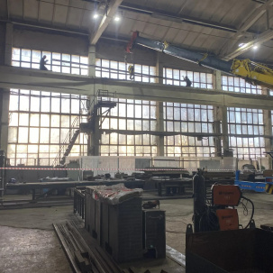 Ремонт подкрановых путей мостовых кранов