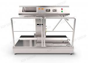 Станция гигиены рук и обуви (санпропускник) ASP-HL-02