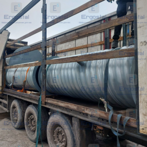 Оцинкованные спиральновитые трубы от производителя