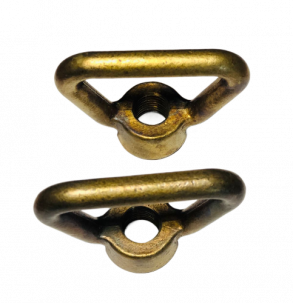 Судовая гайка-барашек  латунная