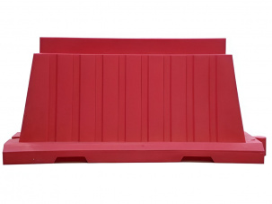 Барьер дорожный пластиковый вкладывающийся 1,5 м красный