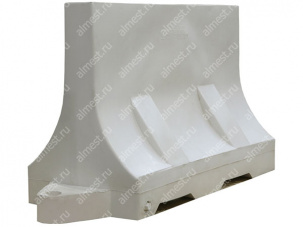 Барьер водоналивной БВ-1,2 белый