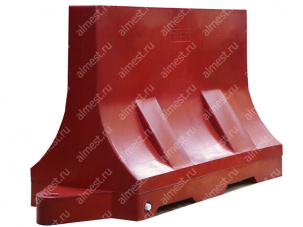 Барьер водоналивной БВ-1,2 красный