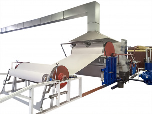 Оборудование для производства туалетной бумаги и бумажных полотенец из макулатуры и целлюлозы