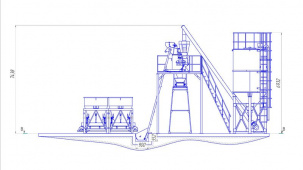 Бетонный завод УРАЛ-Бетон-10-ДК8-450