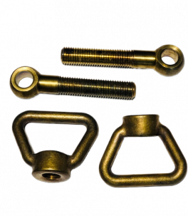 Комплект судовой болт-барашек (латунь)