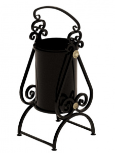 Урна кованая Бродвей с ручкой