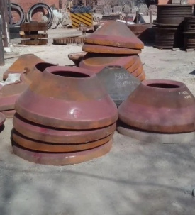 Броня конуса подвижная, неподвижная на дробилку КМД-1200 Гр и Т