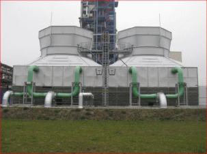 ПГТЭС 75МВт газовая турбина "GE/Thomassen" GUD Kraftwerk Парогазотурбинная теплоэлектростанция