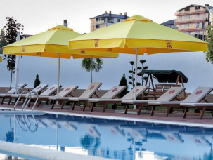 Зонт 3х3 м. ветроустойчивый