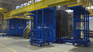 Установка для формования лифтовых шахт