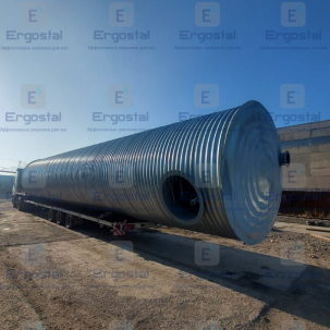 Усиленные подземные резервуары для экстремальных грунтовых условий