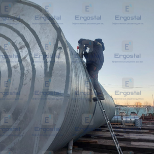 Подземные резервуары для системы орошения