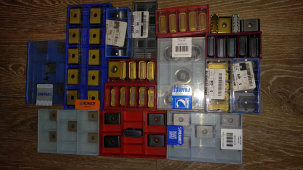 Предлагаем  резцы-пластины Для проточки колёсных пар: LNUX 301940 VТ 430, 9215,VT130