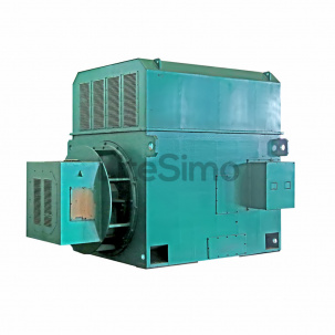 Высокое напряжение 6000V скольжения кольцо 3 фазы переменного тока электродвигатель в воздушном охлаждении