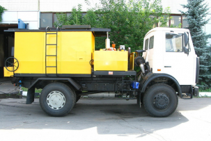 Многоцелевой термос-миксер ( кохер) для литого асфальта УРД-2Н