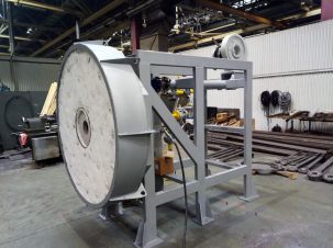 Установка сушки/нагрева футеровки литейных ковшей