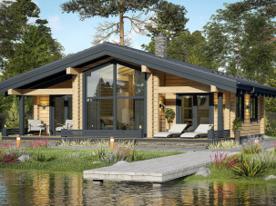 Деревянные дома из бруса и бревна