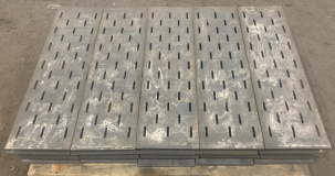 Изготовление производственных колосников из чугуна, любых размеров