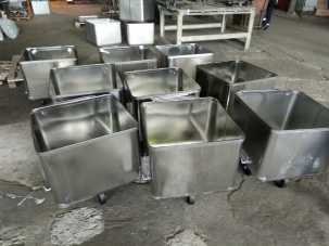 Чан-тележки / чебурашки (китаянки) на 100, 200 и 300 литров