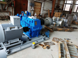 Одношнековый дегазирующий экструдер для полимеров Keller США