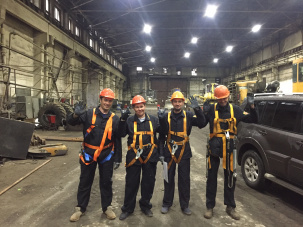 Нивелировка, рихтовка подкрановых, крановых путей