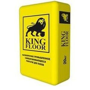 Полимерцементный саовыравнивающийся наливной пол King Floor - сухая строительная смесь