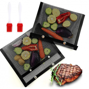 Антипригарная сетка-конверт для овощей гриль барбекю