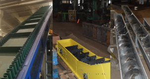 Конвейеры ленточные, скребковые, винтовые шнеки