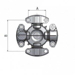 Крестовина кардана Komatsu 5007523