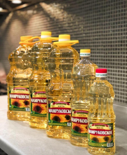 Рафинированное и нерафинированное подсолнечное масло "Мамруковское"
