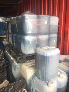 Медные отходы в виде жидкости