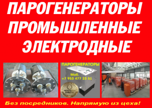 Парогенератор электродный промышленный