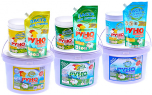 Паста моющая для стирки РУНО БИО Универсал Автомат