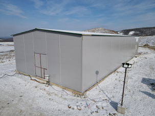 Быстровозводимые сборно-разборные ангары