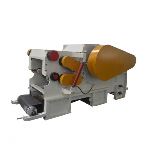 Рубительная машина барабанного типа для измельчения  ветки, древесины с производительностью 4-8т/ч